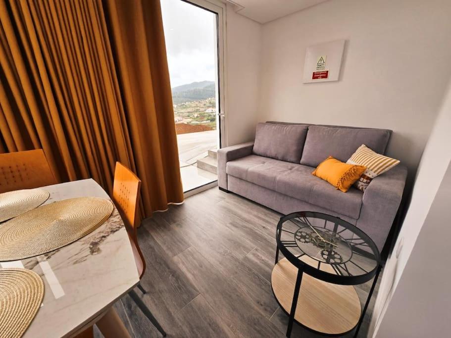 Brand New Private Modern Apartment With Patio And Sea View Calheta  Ngoại thất bức ảnh