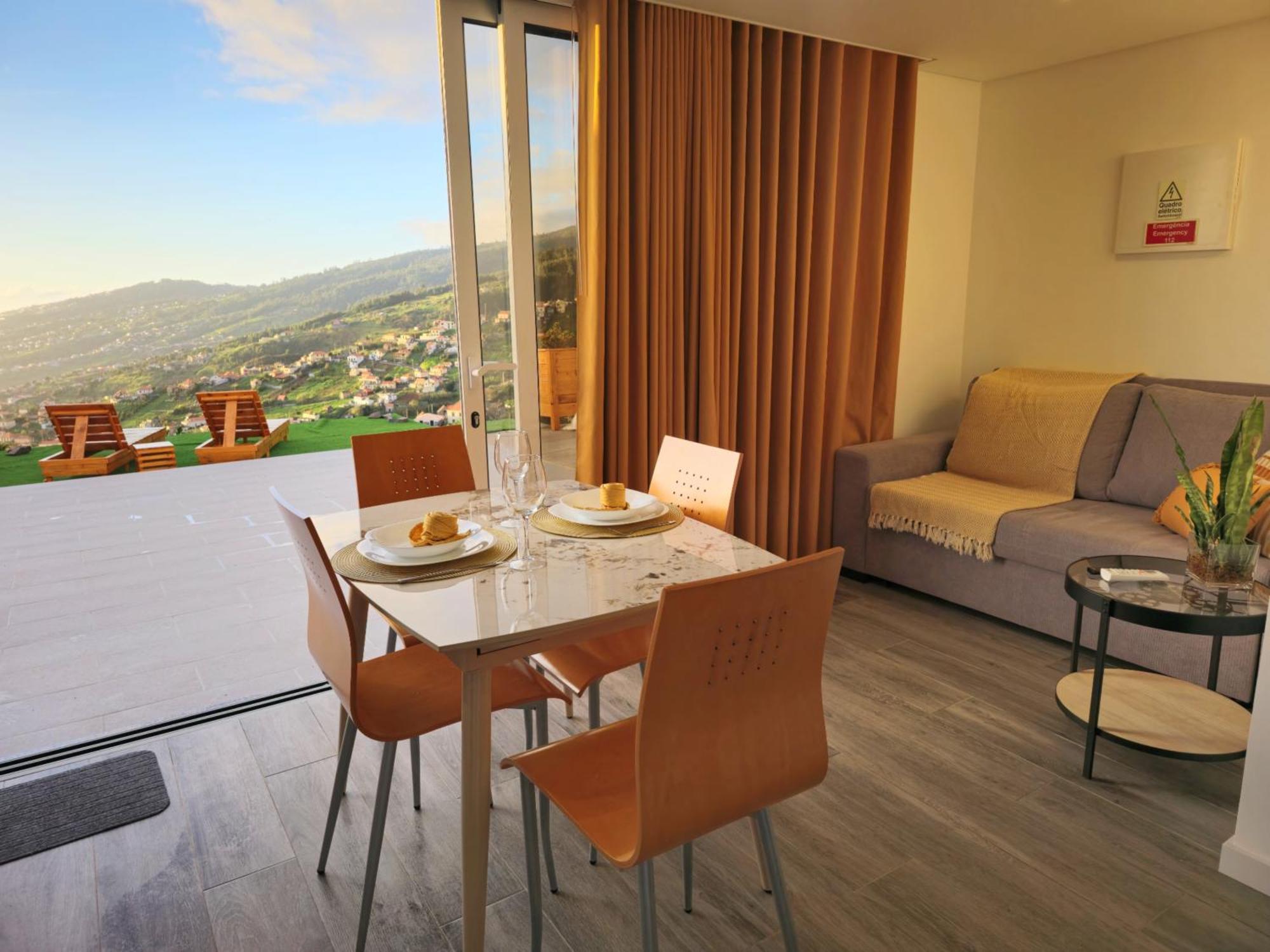 Brand New Private Modern Apartment With Patio And Sea View Calheta  Ngoại thất bức ảnh